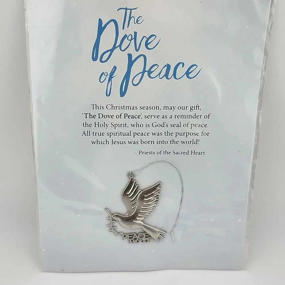 Dove‎ Of Peace Priests Of the Saved Heart Ornament